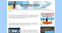 Desktop Screenshot of mlmmarketingsolutions.com